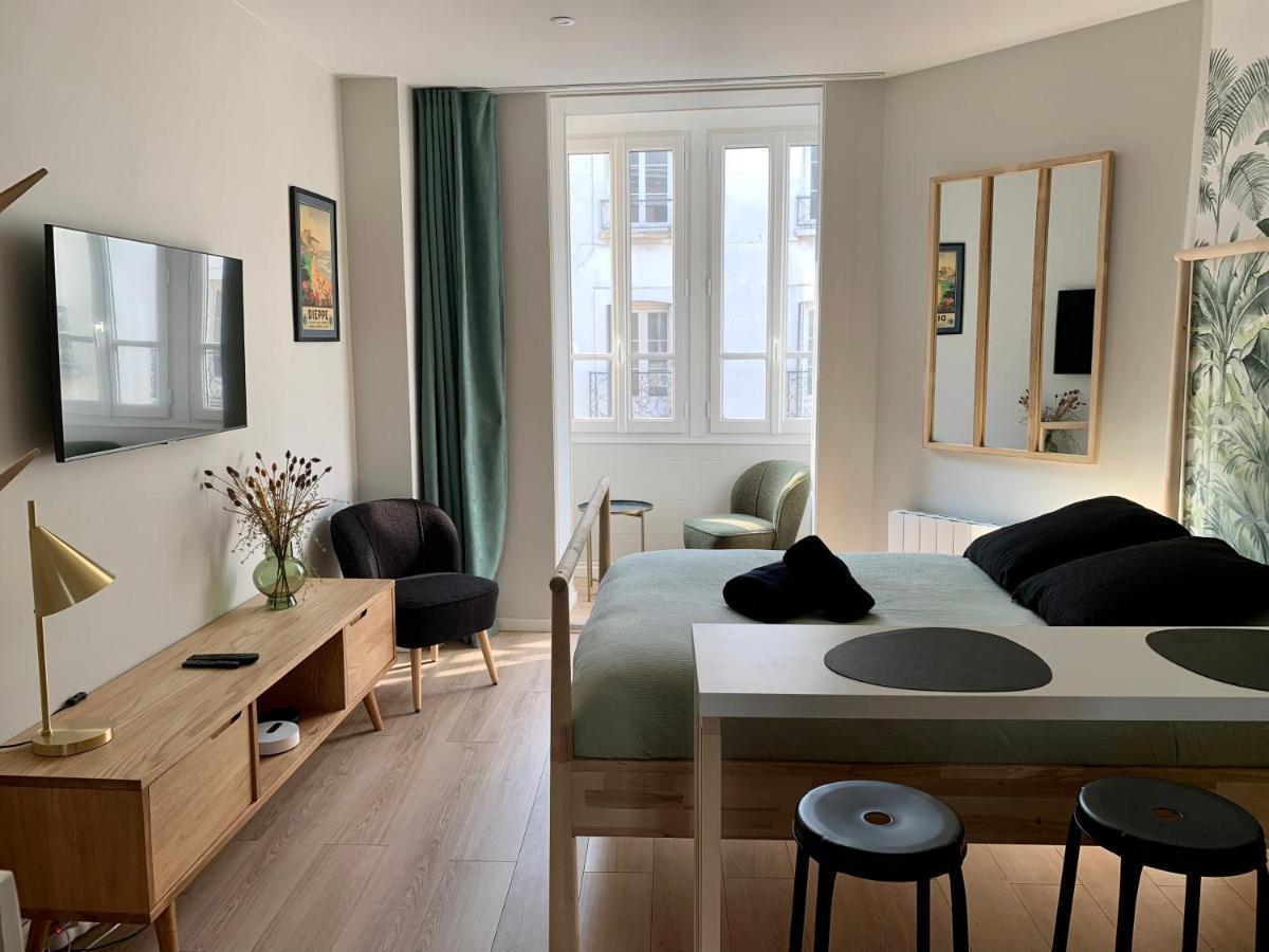 Chez Marcel Menage Et Linge Inclus Apartment Dieppe Ngoại thất bức ảnh